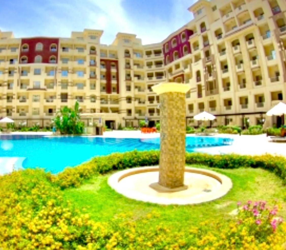 Sunny Studio With 3 Swimming Pools Florenza Хургада Экстерьер фото